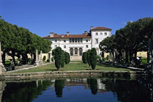 Außenbereich der Villa Vizcaya