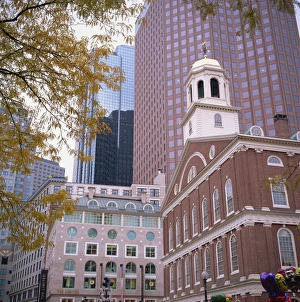 Boston Landmarks Drucke: Faneuil Hall