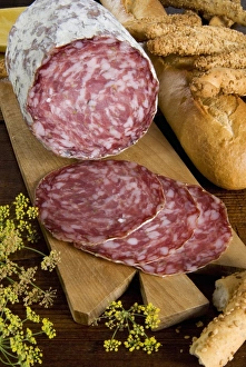 Italian Cured Meats Drucke: Finocchiona