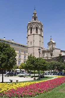 Spanish Historical Landmark Drucke: flower bed