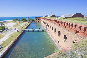 Fort Jefferson, Dry Tortuga-Nationalpark, Florida im Vereinigten Königreich von Amerika
