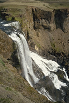 Basalt Formations Drucke: Fragilsfoss