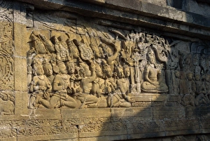 Indonesian Cultural Heritage Sites Drucke: Frieze, Buddhist temple