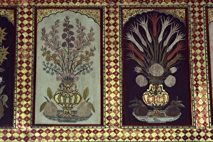Turkish Architecture Style Drucke: The Fruit Room in the Harem, Topkapi Palace, Istanbul, Turkey, Europe