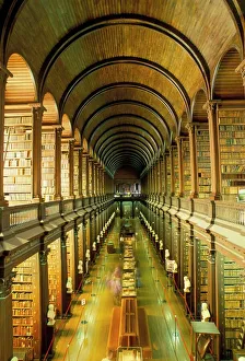 Universitäten Und Hochschulen Drucke: Galerie der alten Bibliothek
