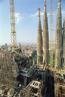 Contemporary Church Design Drucke: Gaudis cathedral