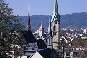 Contemporary Swiss Architecture Drucke: General view from University