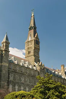 Universitäten Drucke: Campus der Georgetown-Universität in Washington