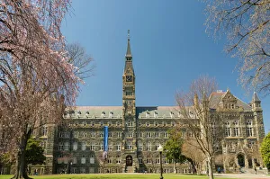 Universitäten Drucke: Kampus der Georgetown-Universität Washington