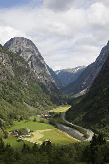 Nature Photography Scandinavia Drucke: Glacial valley
