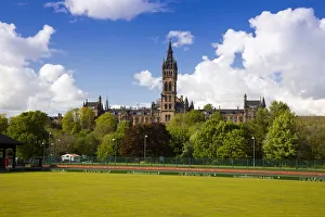Land Drucke: Universität Glasgow in Glasgow im Vereinigten Königreich von Großbritannien und Nordirland in Europa