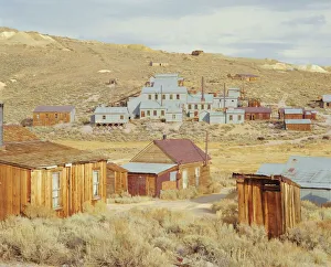 Rural Landscape Photography Drucke: Gold Mining Ghost Town of Bodie