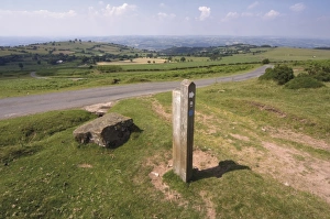 Colourful Welsh Landscapes Drucke: Gospel Pass
