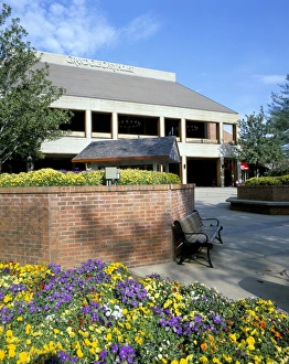 Drucke von Grand Ole Opry in Nashville im Bundesstaat Tennessee der Vereinigten Staaten von Amerika Nordamerika Tennessee Drucke: Großes Goldorchester