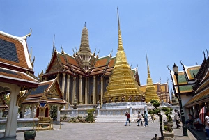 Bangkok Cityscape Images Drucke: Grand Palace