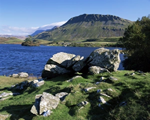 Gwynedd Wales Landscape Drucke: Gregennan Lakes