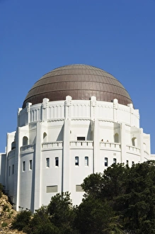 California Travel Destination Drucke: Griffiths Observatory and Planetarium