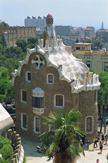 Catalonia Travel Destination Drucke: Guell Park
