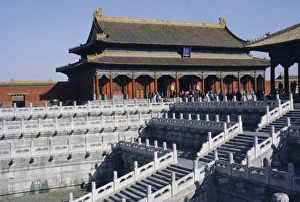 China Cultural Heritage Sites Drucke: Hall of Preserving Harmony, Forbidden City, Beijing, China, Asia