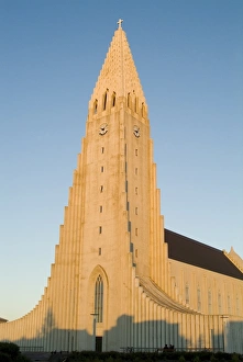 Polar Regions Images Drucke: Hallgrimskirka