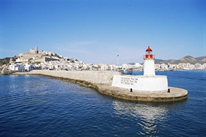 Balearic Island Landscapes Drucke: Harbour, Eivissa