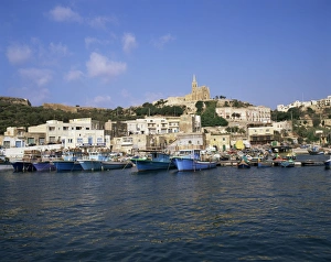 Mgarr Harbour Malta Drucke: Harbour in Mgarr