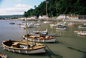 Der Hafen von Minehead in Somerset im Vereinigten Königreich in Europa