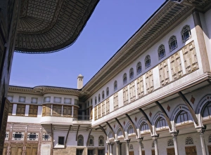 Historical Landmark Photography Drucke: The harem, Topkapi Palace museum