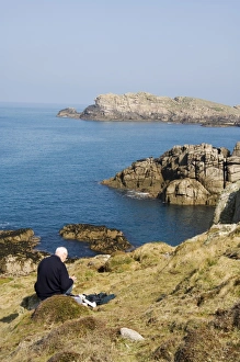 Isles Of Scilly Drucke: Hell Bay on a calm day