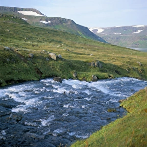 Icelandic Wilderness Adventure Drucke: Hesteyri River
