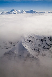 Asian Mountain Ranges Drucke: Himalaya view