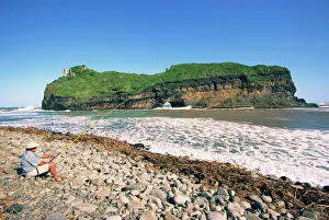 Rocky Coastline Photography Drucke: Hole in the Wall