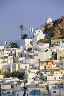 Greek Island Towns Drucke: Hora (main town)