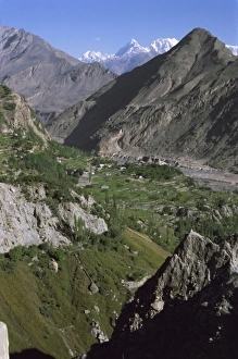 Drucke von Tal Hunza, Pakistan, Asien Pakistan Drucke: Tal von Hunza