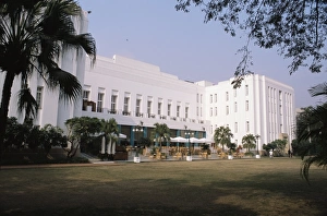 Drucke von Das Kaiserliche Hotel ist ein Beispiel für die Raj- und Dekoorientierung. Janpatth in Neu-Delhi (Delhi), Indien Asien Art-Déco-Architektur Drucke: Das Kaiserliche Hotel