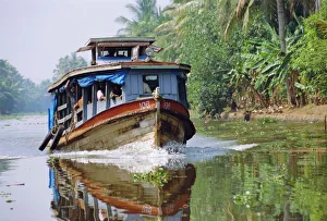 Kerala Backwaters Drucke: India, Kerala
