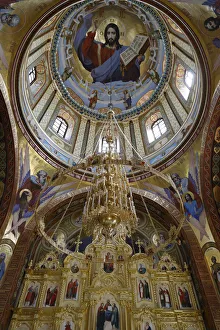 Innerhalb eines der Kirchen befindet sich das Kuri-Monaster in Kurtschi im Land Moldau