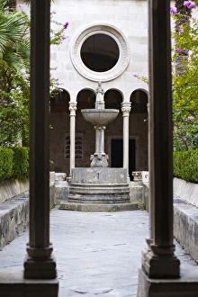 Croatian Cultural Heritage Sites Drucke: Inside Franciscan Monastery-Museum
