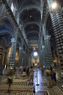 European Cathedrals Interior Drucke: Interior of the Duomo (Cathedral)