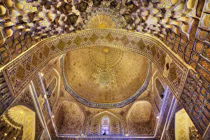 Samarkand Landmarks Drucke: Interior, Gur-E-Amir Complex (Mausoleum)
