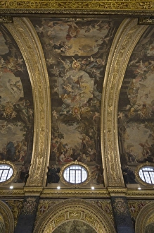 Innenaus der Kathedrale von Sankt Johannes und Paul in Ko-Kathedrale, Valletta, Malta