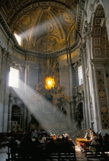 Vatican City Attractions Drucke: Interior of the Vatican