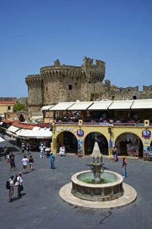 World Heritage Sites In Greece Drucke: Ipocratous (Hippocrates) Square