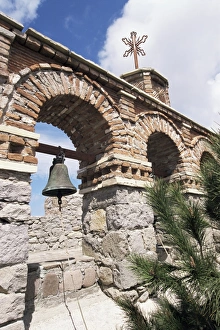 Byzantine Architecture Greece Drucke: Ipsilou monastery