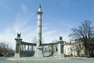 Virginia Historical Sites Drucke: Jefferson Davis
