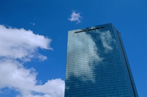 Blue Sky Urban Scene Drucke: John Hancock Tower