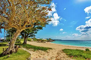 Bermuda Beaches Drucke: John Smith's Bay, Smith's, Bermuda, North Atlantic, North America