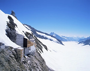 Contemporary Outdoor Photography Drucke: Jungfraujoch