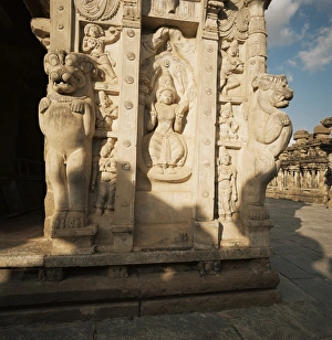 Ancient Hindu Temples Drucke: Kailasanath temple