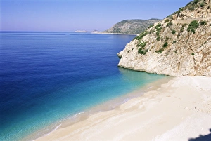 Turkish Travel Destinations Drucke: Kaputas beach